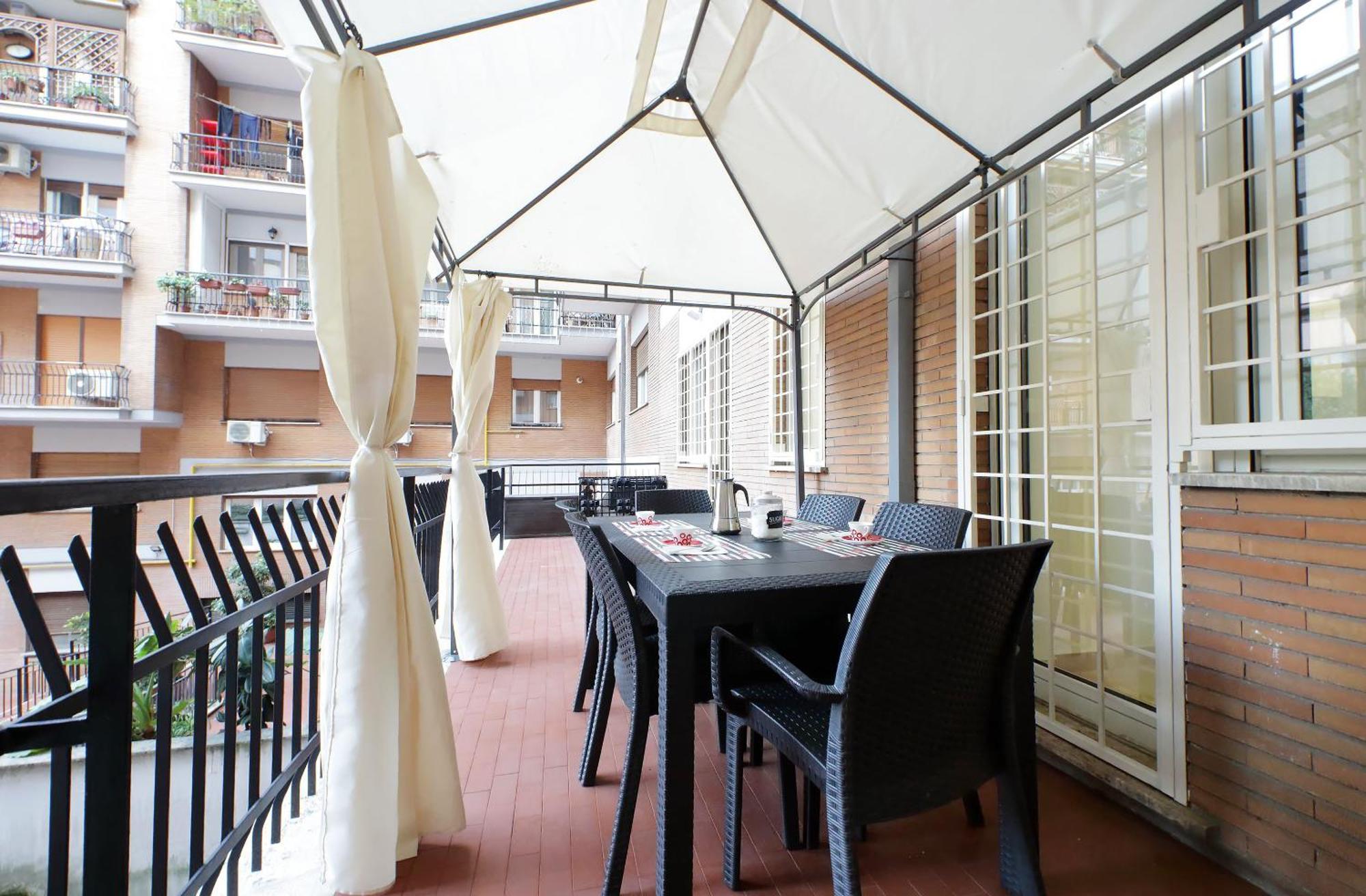 Lovely Apartment With Terrace Near The Vatican Roma Exterior foto